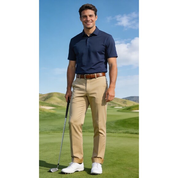Izod Golf Other - IZOD Golf Pants Men’s 38 NWT Sport Flex Stretch Trousers Sun Control Khaki